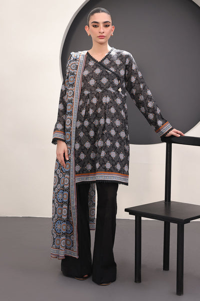 Zellbury | Unstitched 3 Piece Lawn | Shirt Shalwar Dupatta - 1508 -  Zellbury Women Essential Unstitched - Original Designer Dress - House of Maryam