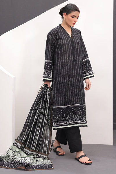 Zellbury | Unstitched 3 Piece Lawn | Shirt Shalwar Dupatta - 1509 -  Zellbury Women Essential Unstitched - Original Designer Dress - House of Maryam