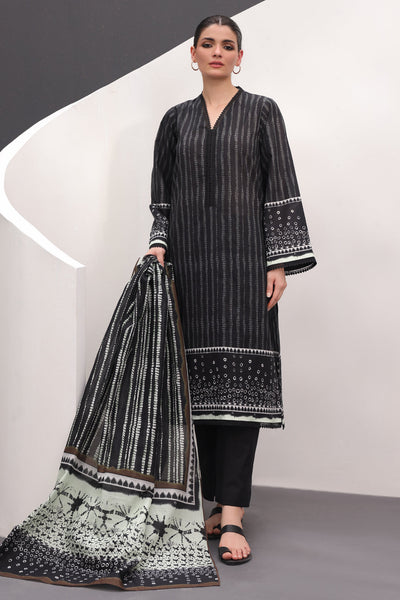 Zellbury | Unstitched 3 Piece Lawn | Shirt Shalwar Dupatta - 1509 -  Zellbury Women Essential Unstitched - Original Designer Dress - House of Maryam