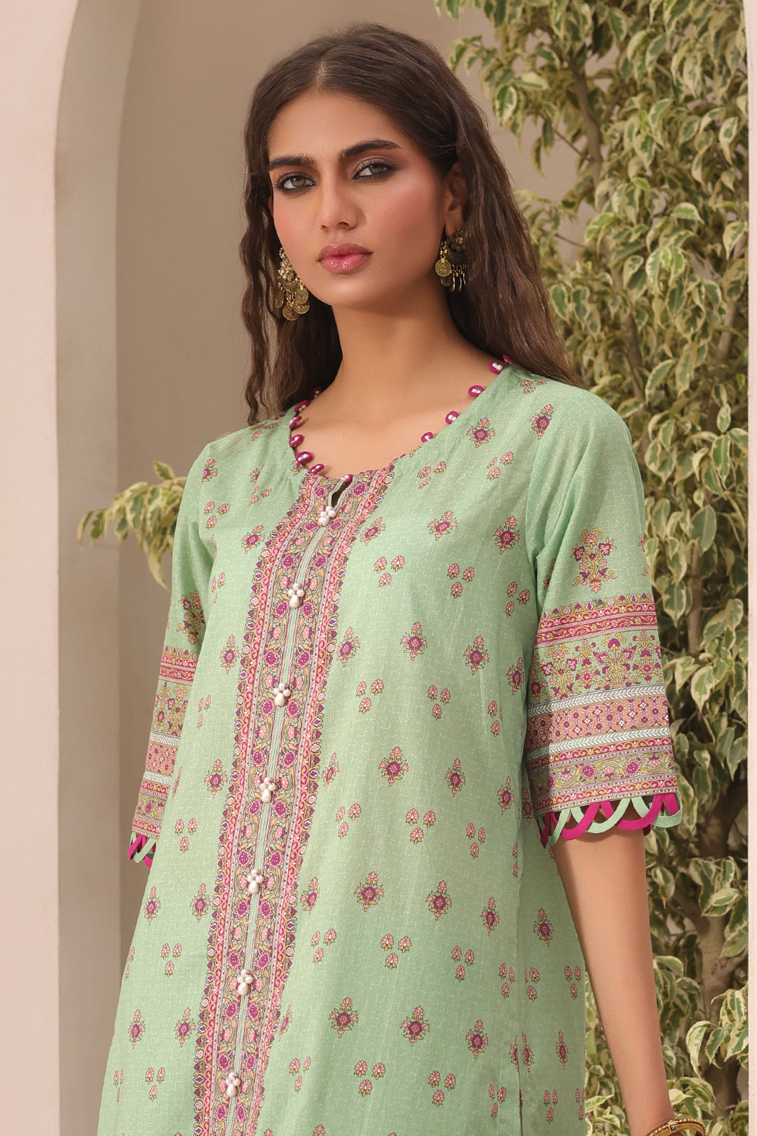 Zellbury | Unstitched 3 Piece Lawn | Shirt Shalwar Dupatta - 1669 -  Zellbury Women Essential Unstitched - Original Designer Dress - House of Maryam