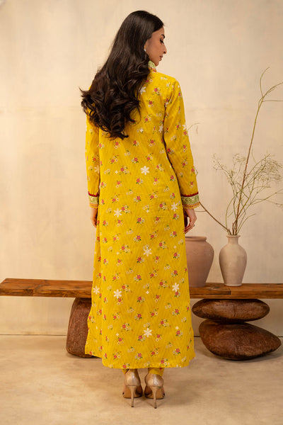 Zellbury | Unstitched 2 Piece Lawn | Embroidered Shirt Shalwar - 0098 -  Zellbury Women Essential Unstitched - Original Designer Dress - House of Maryam