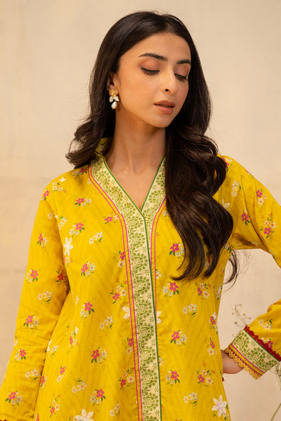 Zellbury | Unstitched 2 Piece Lawn | Embroidered Shirt Shalwar - 0098 -  Zellbury Women Essential Unstitched - Original Designer Dress - House of Maryam