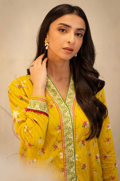 Zellbury | Unstitched 2 Piece Lawn | Embroidered Shirt Shalwar - 0098 -  Zellbury Women Essential Unstitched - Original Designer Dress - House of Maryam