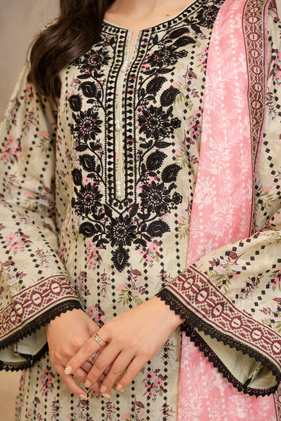 Zellbury | Unstitched 2 Piece Lawn | Embroidered Shirt Dupatta - 0103 -  Zellbury Women Essential Unstitched - Original Designer Dress - House of Maryam
