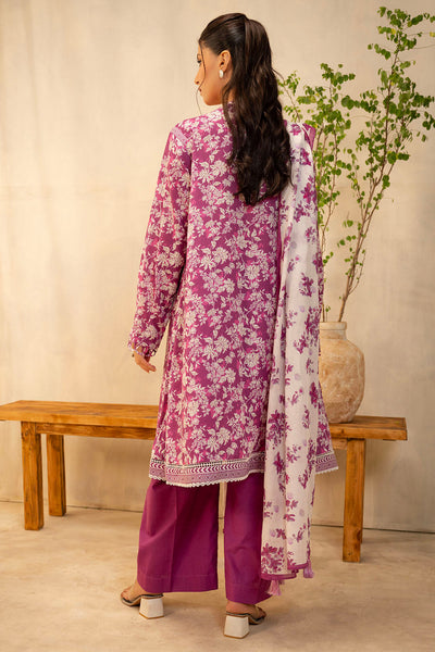 Zellbury | Unstitched 2 Piece Lawn | Shirt Dupatta - 0005 -  Zellbury Women Essential Unstitched - Original Designer Dress - House of Maryam