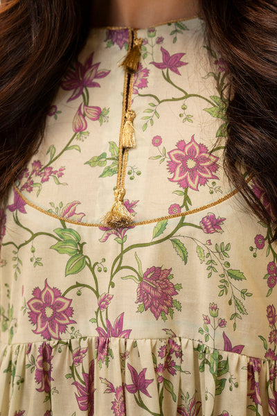 Zellbury | Unstitched 2 Piece Lawn | Shirt Shalwar - 0012 -  Zellbury Women Essential Unstitched - Original Designer Dress - House of Maryam