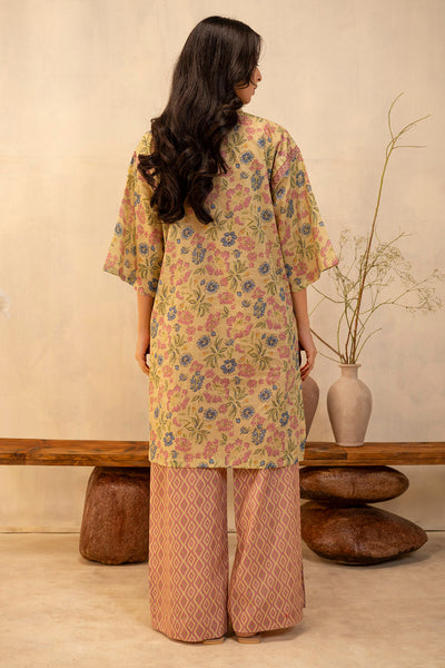 Zellbury | Unstitched 2 Piece Lawn | Shirt Shalwar - 0013 -  Zellbury Women Essential Unstitched - Original Designer Dress - House of Maryam