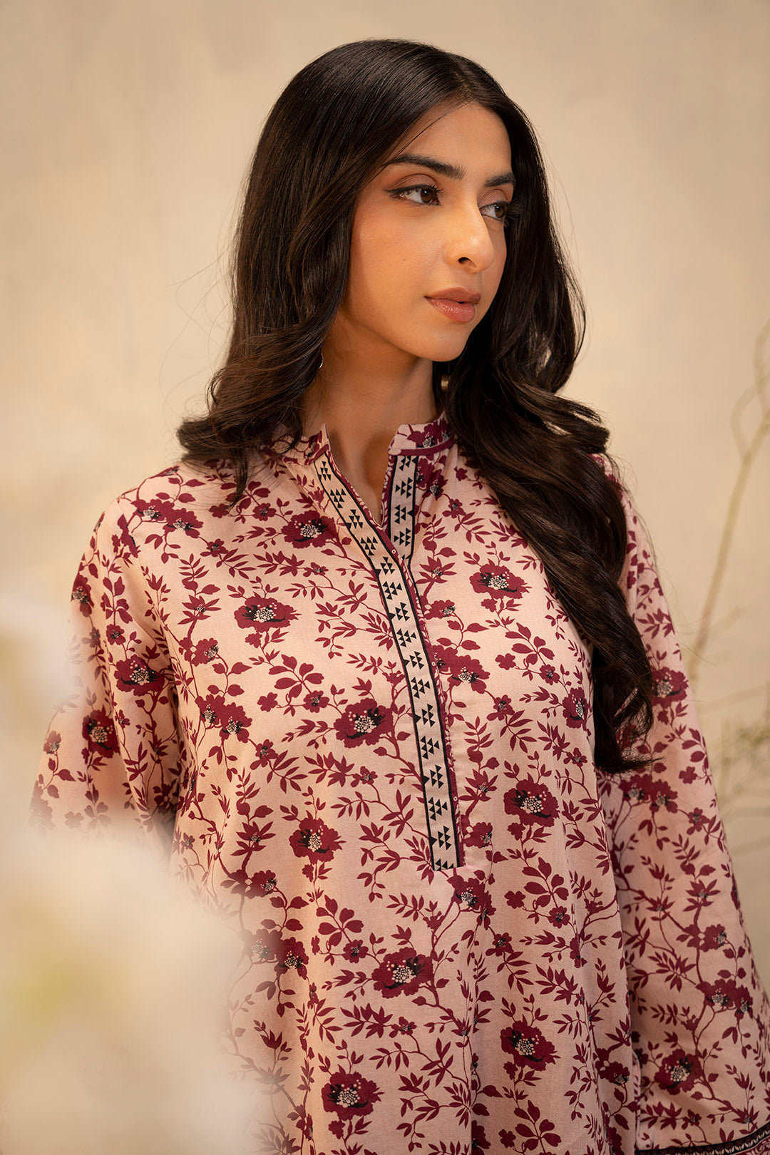 Zellbury | Unstitched 2 Piece Lawn | Shirt Shalwar - 0015 -  Zellbury Women Essential Unstitched - Original Designer Dress - House of Maryam