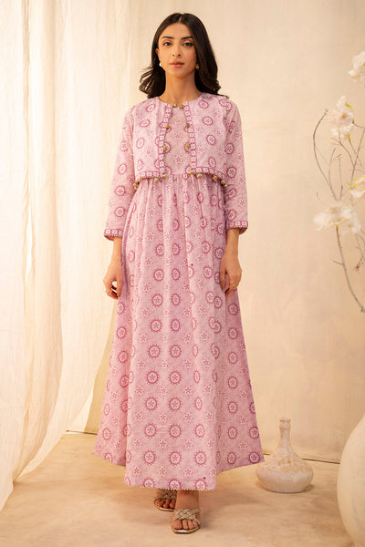 Zellbury | Unstitched 2 Piece Lawn | Shirt Shalwar - 0017 -  Zellbury Women Essential Unstitched - Original Designer Dress - House of Maryam