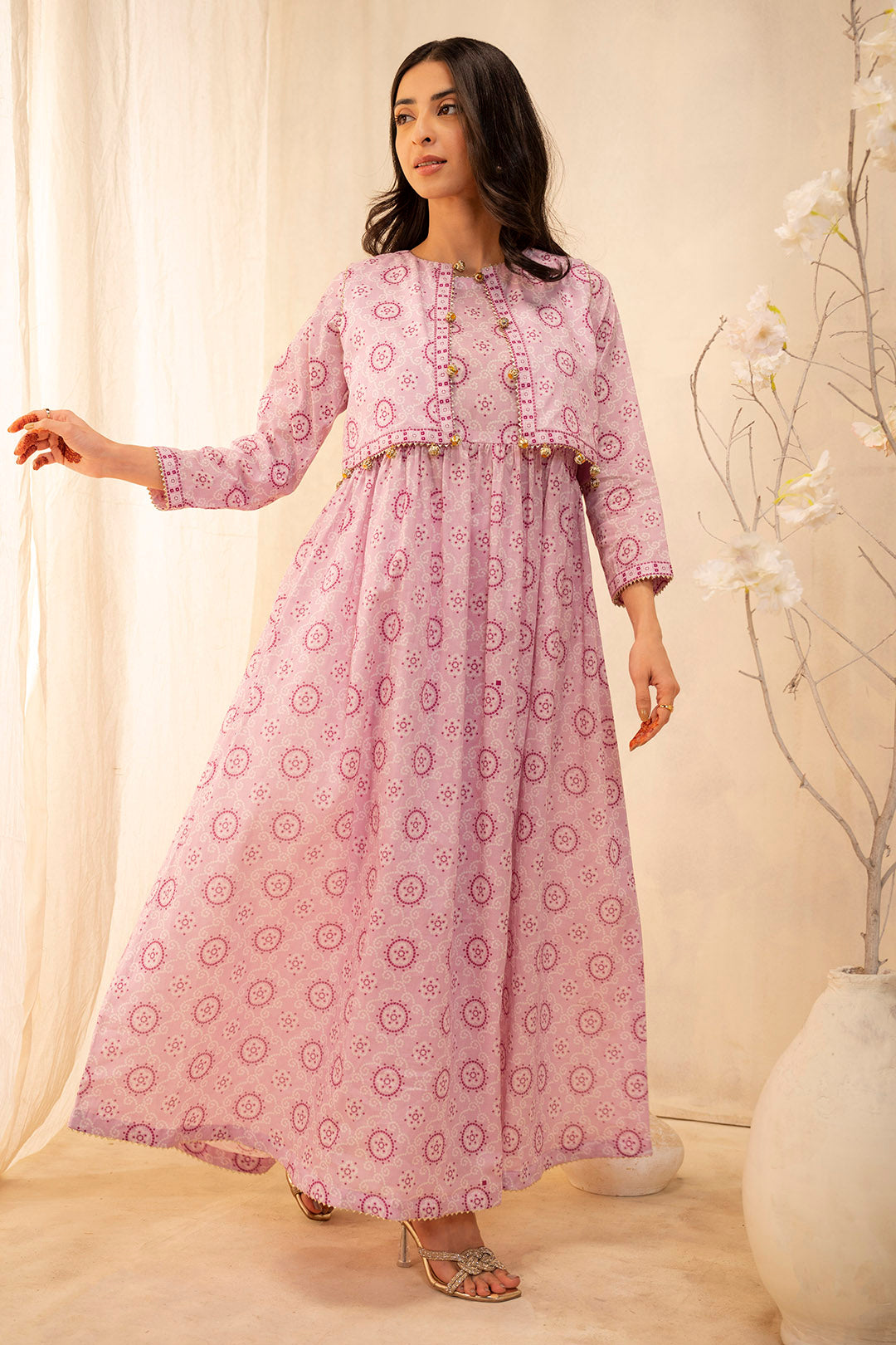 Zellbury | Unstitched 2 Piece Lawn | Shirt Shalwar - 0017