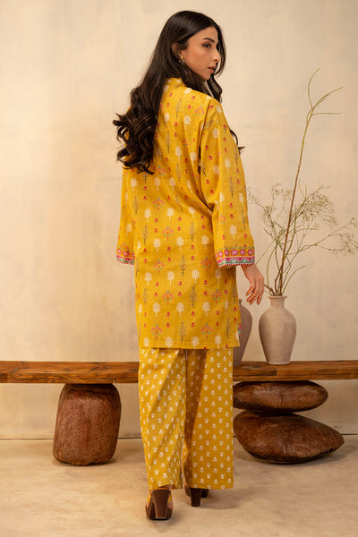 Zellbury | Unstitched 2 Piece Lawn | Shirt Shalwar - 0019 -  Zellbury Women Essential Unstitched - Original Designer Dress - House of Maryam