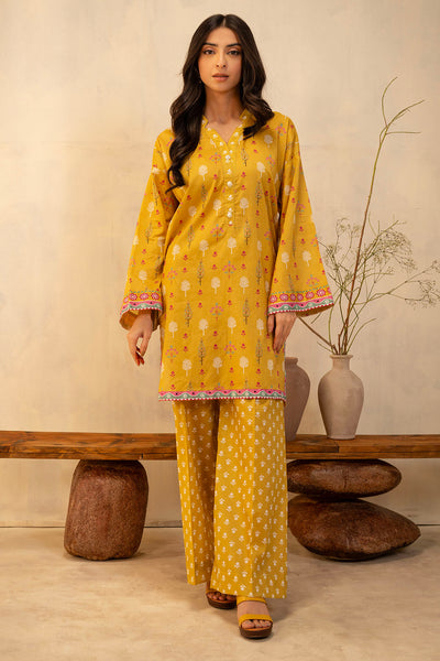Zellbury | Unstitched 2 Piece Lawn | Shirt Shalwar - 0019 -  Zellbury Women Essential Unstitched - Original Designer Dress - House of Maryam