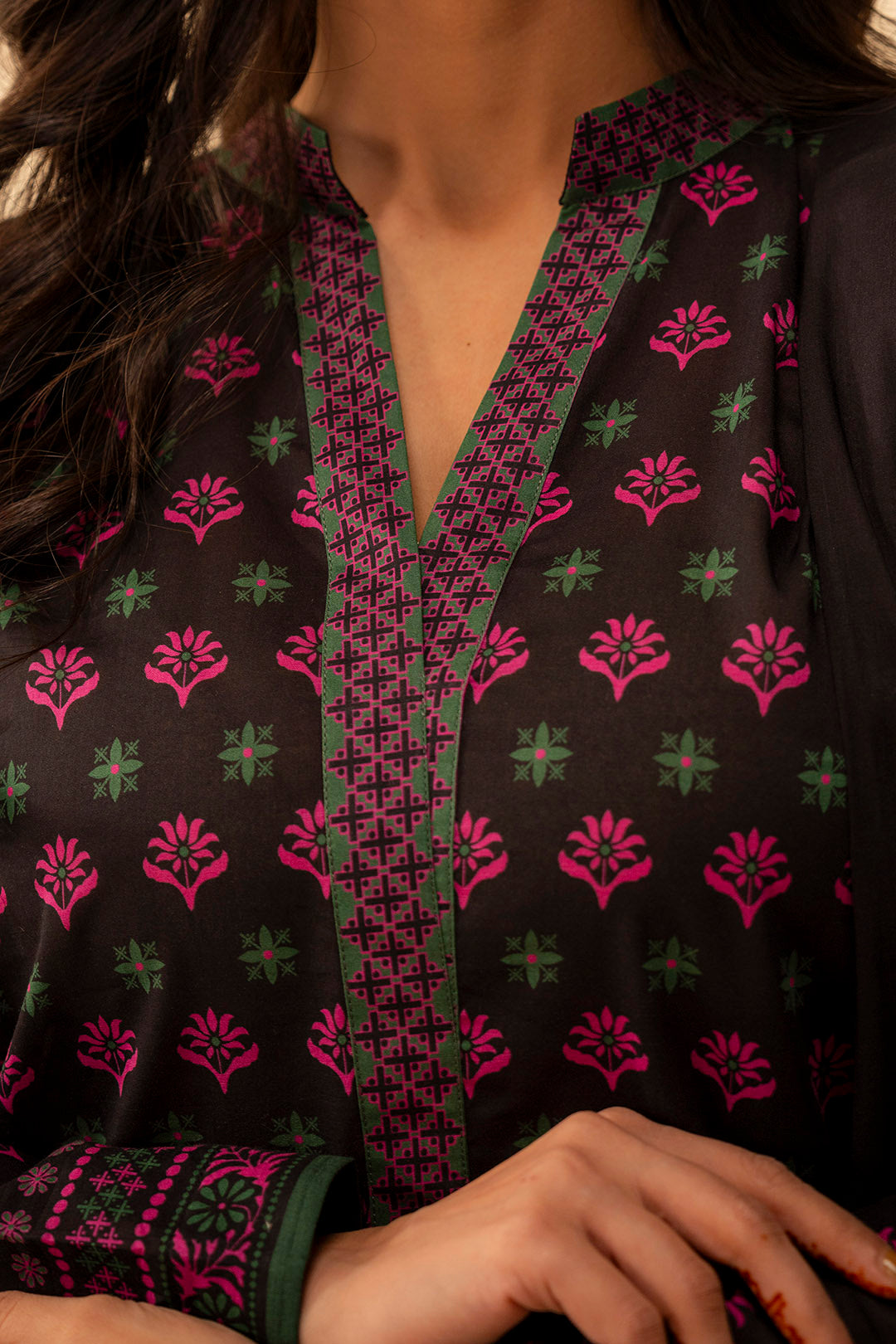 Zellbury | Unstitched 2 Piece Lawn | Shirt Dupatta - 0088 -  Zellbury Women Essential Unstitched - Original Designer Dress - House of Maryam