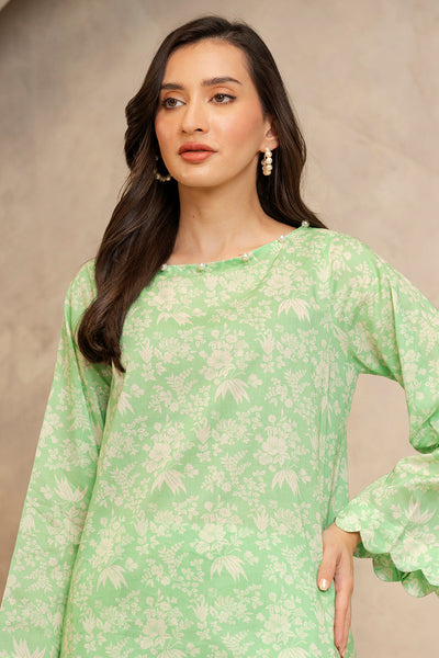 Zellbury | Unstitched 2 Piece Lawn | Shirt Shalwar - 0093 -  Zellbury Women Essential Unstitched - Original Designer Dress - House of Maryam