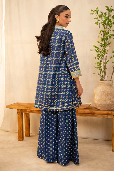 Zellbury | Unstitched 2 Piece Lawn | Shirt Shalwar - 0095 -  Zellbury Women Essential Unstitched - Original Designer Dress - House of Maryam
