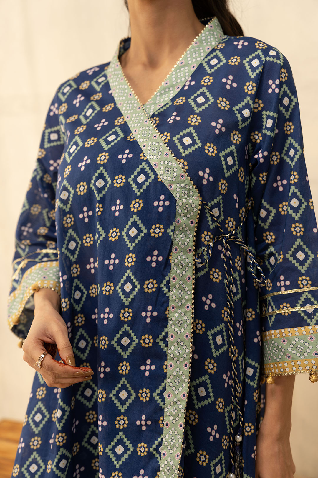 Zellbury | Unstitched 2 Piece Lawn | Shirt Shalwar - 0095