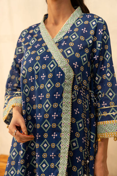 Zellbury | Unstitched 2 Piece Lawn | Shirt Shalwar - 0095 -  Zellbury Women Essential Unstitched - Original Designer Dress - House of Maryam