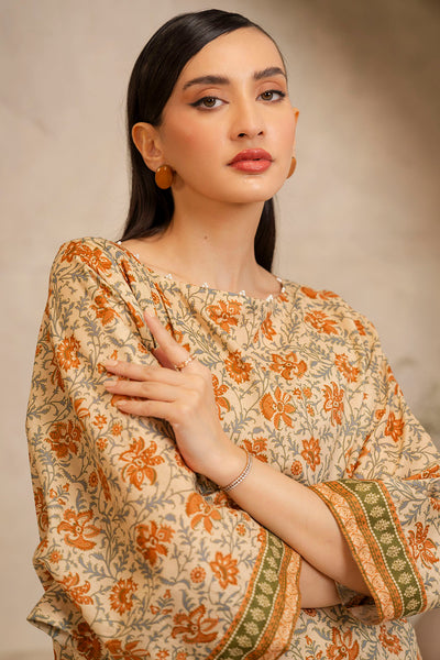 Zellbury | Unstitched 2 Piece Lawn | Shirt Shalwar - 0097 -  Zellbury Women Essential Unstitched - Original Designer Dress - House of Maryam