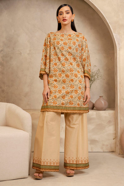 Zellbury | Unstitched 2 Piece Lawn | Shirt Shalwar - 0097 -  Zellbury Women Essential Unstitched - Original Designer Dress - House of Maryam