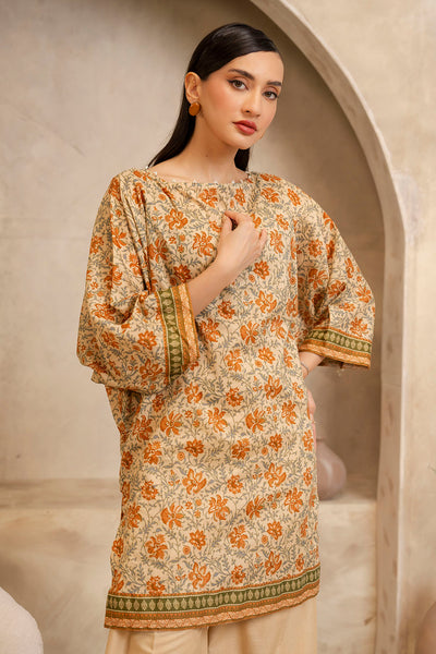 Zellbury | Unstitched 2 Piece Lawn | Shirt Shalwar - 0097 -  Zellbury Women Essential Unstitched - Original Designer Dress - House of Maryam