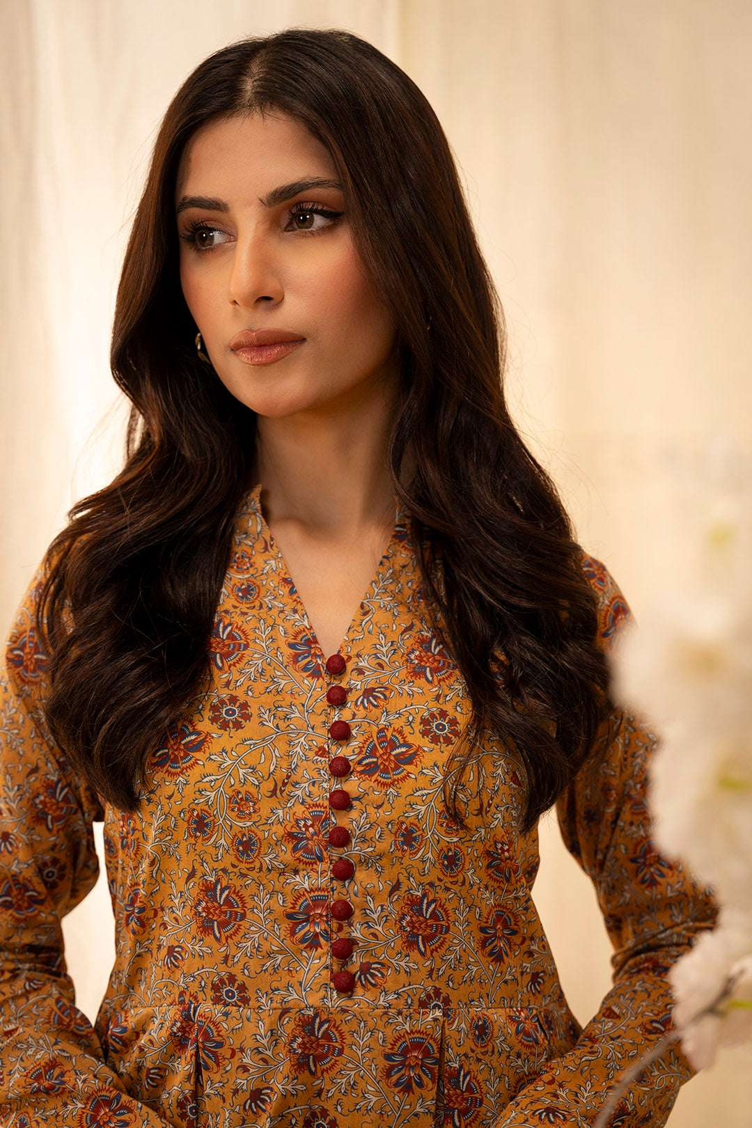 Zellbury | Unstitched 2 Piece Lawn | Shirt Shalwar - 0101 -  Zellbury Women Essential Unstitched - Original Designer Dress - House of Maryam
