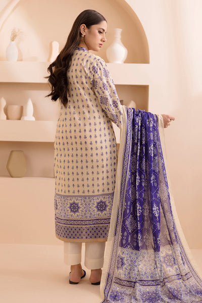 Zellbury | Unstitched 2 Piece Lawn | Shirt Dupatta - 0158 -  Zellbury Women Essential Unstitched - Original Designer Dress - House of Maryam