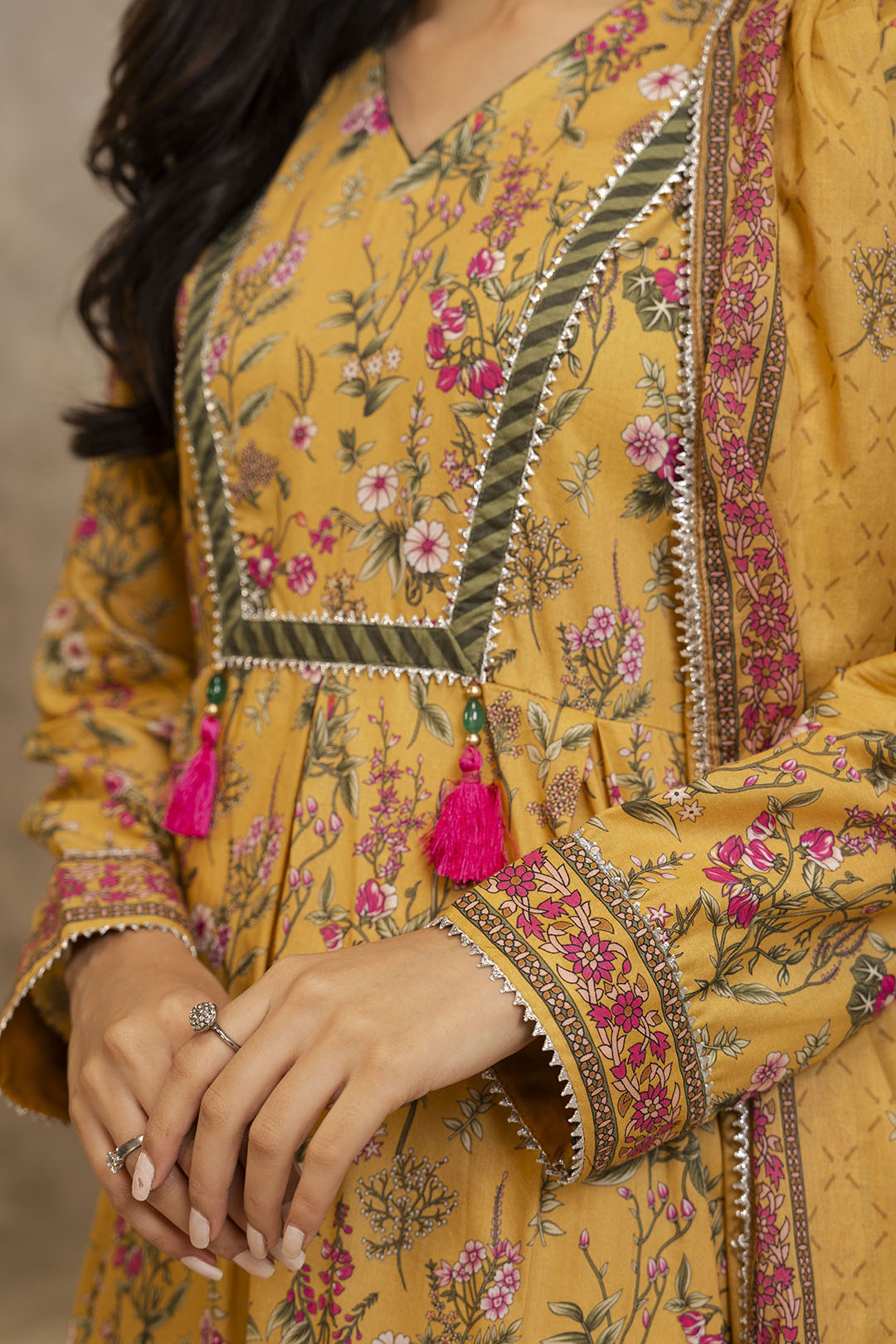 Zellbury | Unstitched 2 Piece Lawn | Shirt Dupatta - 0159 -  Zellbury Women Essential Unstitched -  House of Maryam