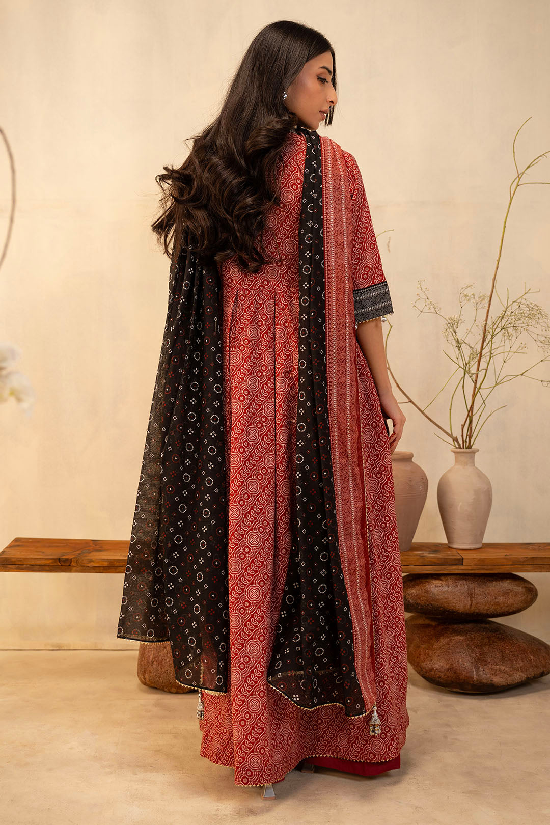 Zellbury | Unstitched 3 Piece Lawn | Shirt Shalwar Dupatta - 0033 -  Zellbury Women Essential Unstitched - Original Designer Dress - House of Maryam