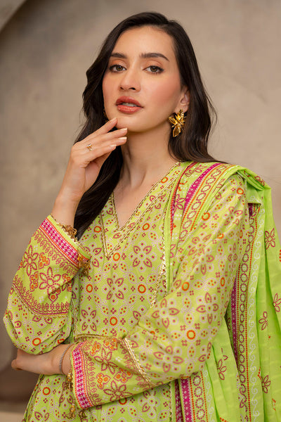 Zellbury | Unstitched 3 Piece Lawn | Shirt Shalwar Dupatta - 0121 -  Zellbury Women Essential Unstitched - Original Designer Dress - House of Maryam