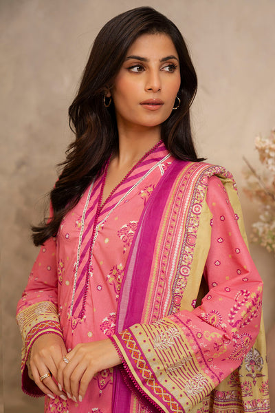 Zellbury | Unstitched 3 Piece Lawn | Shirt Shalwar Dupatta - 0122 -  Zellbury Women Essential Unstitched - Original Designer Dress - House of Maryam