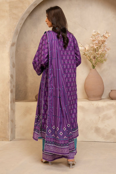 Zellbury | Unstitched 3 Piece Lawn | Shirt Shalwar Dupatta - 0265 -  Zellbury Women Essential Unstitched - Original Designer Dress - House of Maryam