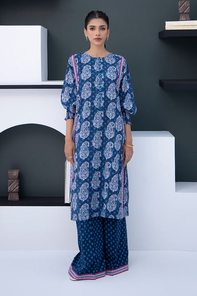 Zellbury | Unstitched 2 Piece Viscose | Shirt Shalwar - 0789 -  Zellbury Women Essential Unstitched - Original Designer Dress - House of Maryam