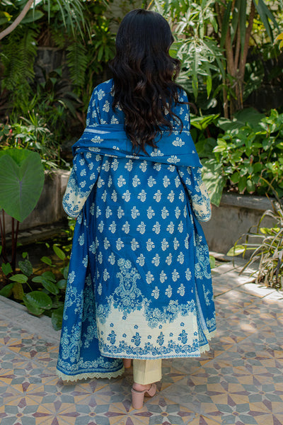 Zellbury | Unstitched 2 Piece Khaddar | Embroidered Shirt Dupatta - 0264 -  Zellbury Women Essential Unstitched - Original Designer Dress - House of Maryam