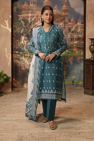 Zellbury | Unstitched 2 Piece Khaddar | Embroidered Shirt Dupatta - 0350 -  Zellbury Women Essential Unstitched - Original Designer Dress - House of Maryam