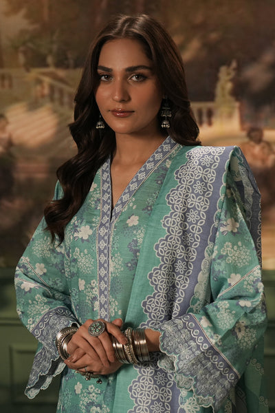 Zellbury | Unstitched 2 Piece Khaddar | Embroidered Shirt Dupatta - 0351 -  Zellbury Women Essential Unstitched - Original Designer Dress - House of Maryam
