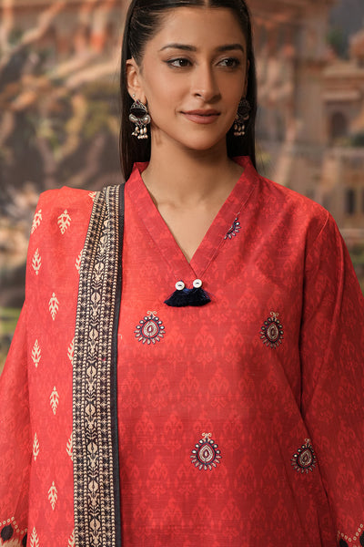 Zellbury | Unstitched 2 Piece Khaddar | Embroidered Shirt Dupatta - 0436 -  Zellbury Women Essential Unstitched - Original Designer Dress - House of Maryam
