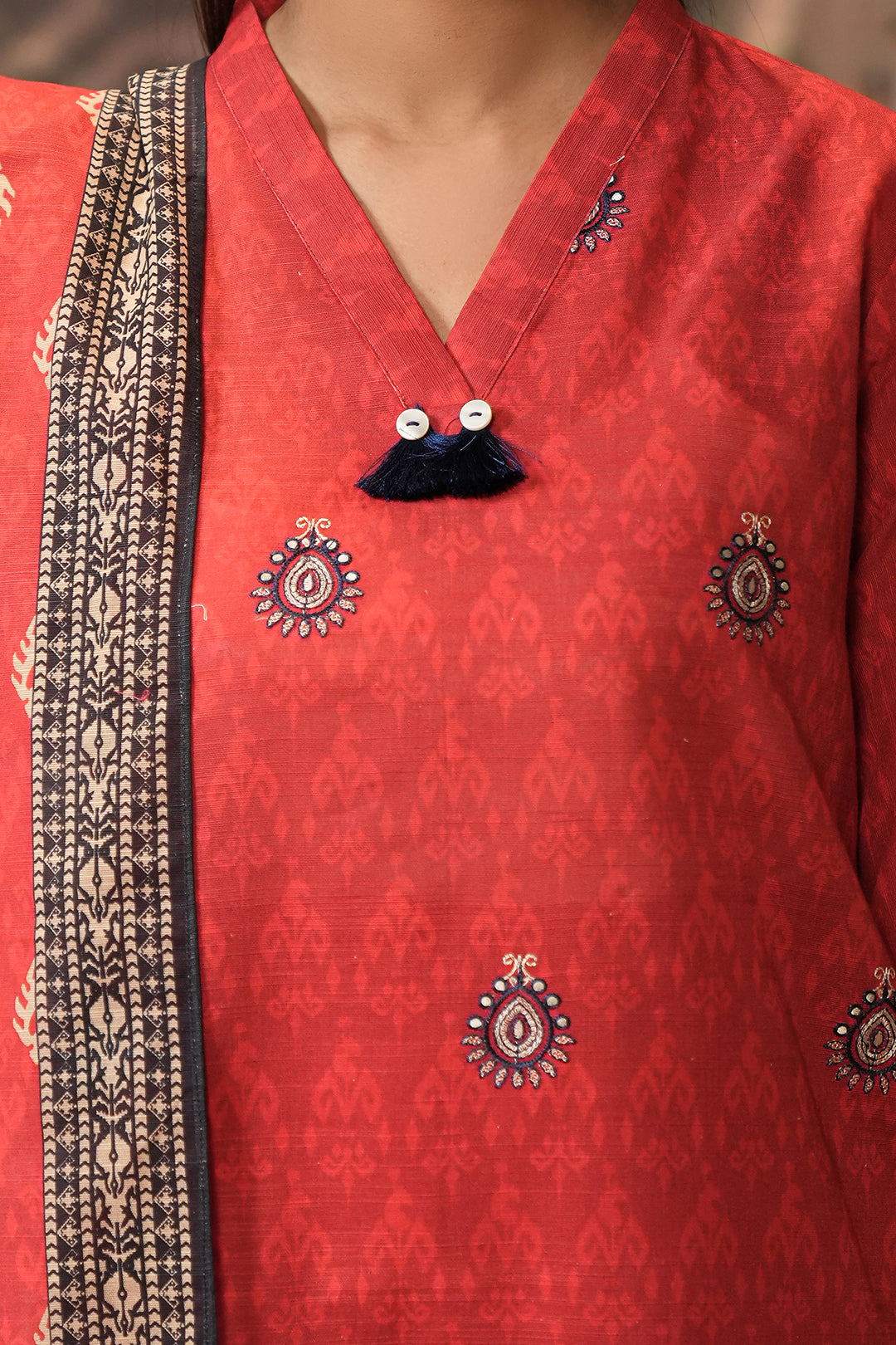 Zellbury | Unstitched 2 Piece Khaddar | Embroidered Shirt Dupatta - 0436 -  Zellbury Women Essential Unstitched - Original Designer Dress - House of Maryam