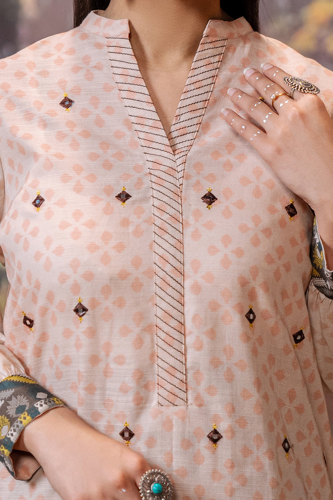 Zellbury | Unstitched 2 Piece Khaddar | Embroidered Shirt Shalwar - 0439 -  Zellbury Women Essential Unstitched - Original Designer Dress - House of Maryam