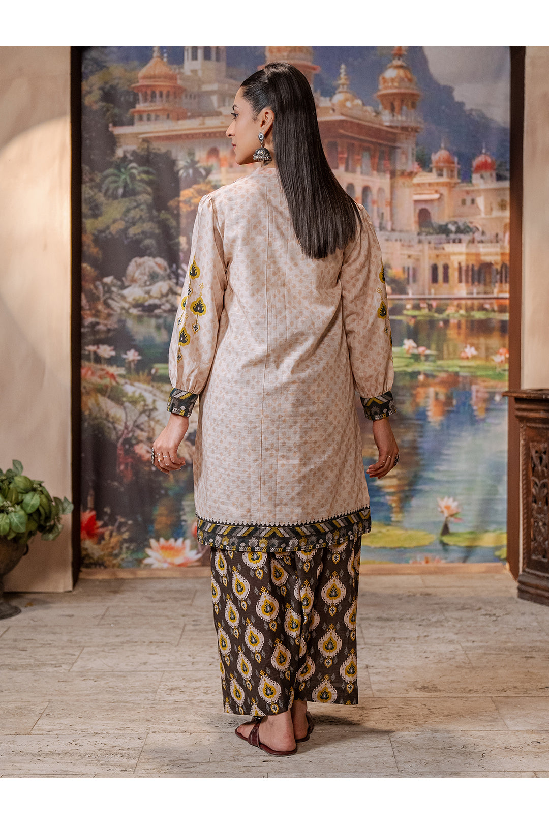 Zellbury | Unstitched 2 Piece Khaddar | Embroidered Shirt Shalwar - 0439 -  Zellbury Women Essential Unstitched - Original Designer Dress - House of Maryam