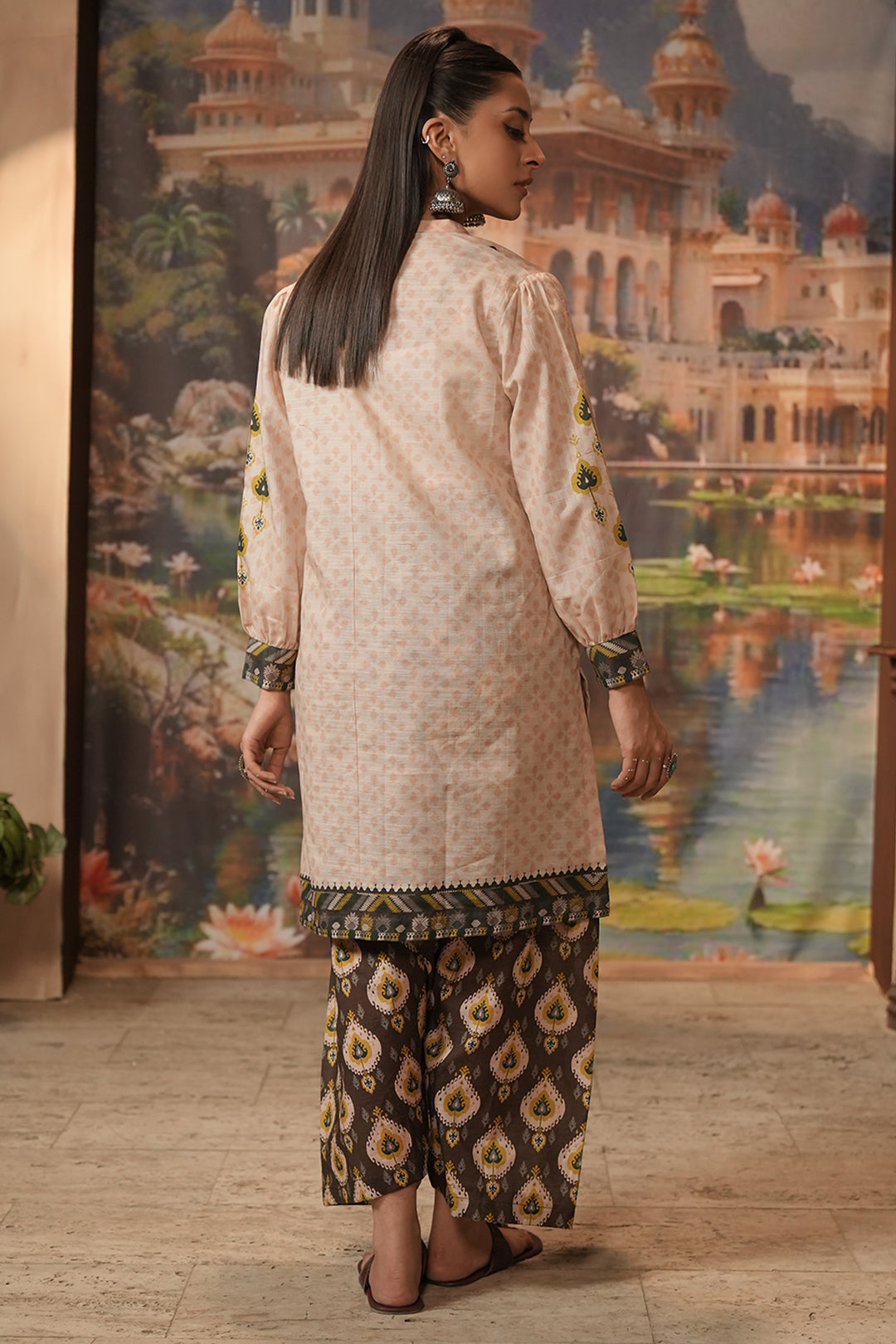 Zellbury | Unstitched 2 Piece Khaddar | Embroidered Shirt Shalwar - 0439 -  Zellbury Women Essential Unstitched - Original Designer Dress - House of Maryam