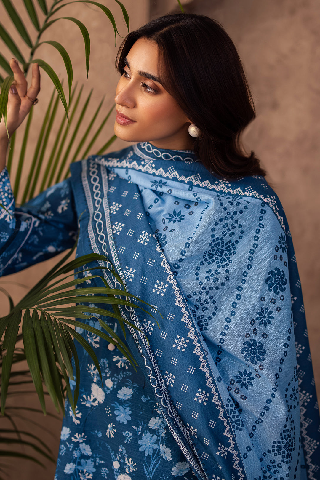 Zellbury | Unstitched 3 Piece Khaddar | Embroidered Shirt Shalwar Dupatta - 0226 -  Zellbury Women Essential Unstitched -  House of Maryam