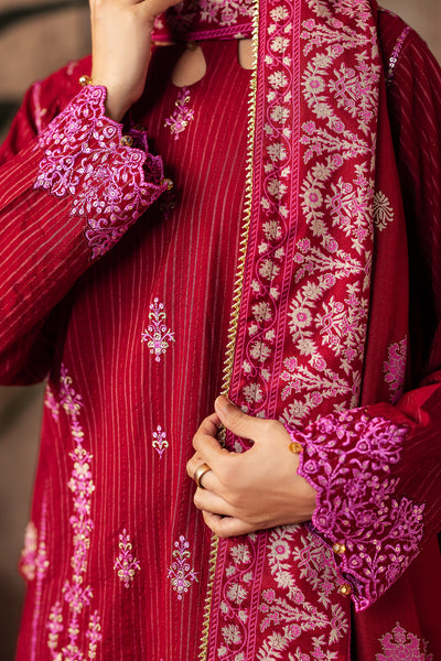 Zellbury | Unstitched 3 Piece Khaddar | Embroidered Shirt Shalwar Shawl - 0231 -  Zellbury Women Essential Unstitched - Original Designer Dress - House of Maryam