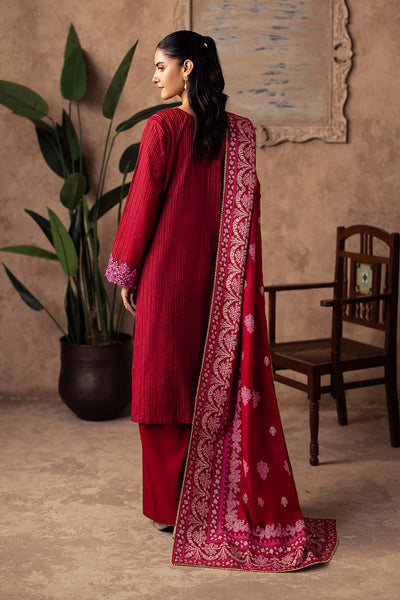 Zellbury | Unstitched 3 Piece Khaddar | Embroidered Shirt Shalwar Shawl - 0231 -  Zellbury Women Essential Unstitched - Original Designer Dress - House of Maryam