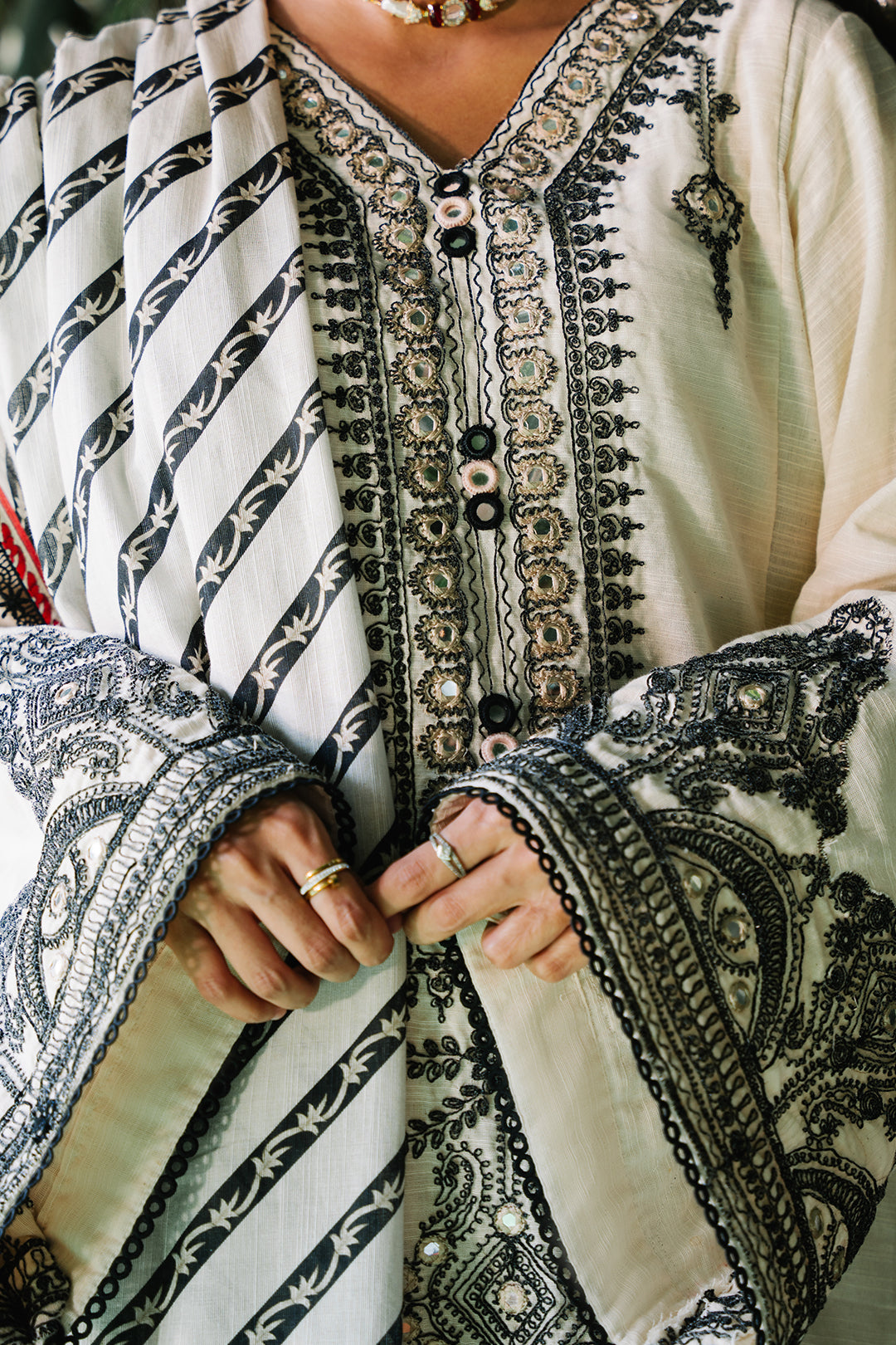 Zellbury | Unstitched 3 Piece Khaddar | Embroidered Shirt Shalwar Dupatta - 0239 -  Zellbury Women Signature Unstitched - Original Designer Dress - House of Maryam