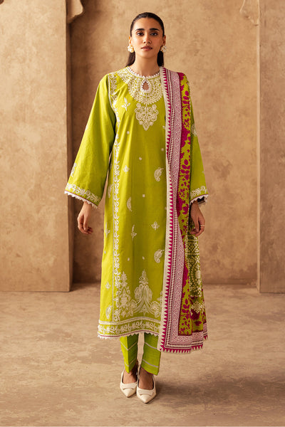 Zellbury | Unstitched 3 Piece Khaddar | Embroidered Shirt Shalwar Shawl - 0316 -  Zellbury Women Essential Unstitched - Original Designer Dress - House of Maryam