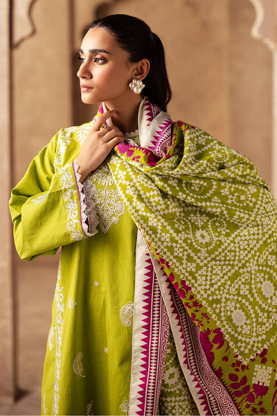 Zellbury | Unstitched 3 Piece Khaddar | Embroidered Shirt Shalwar Shawl - 0316 -  Zellbury Women Essential Unstitched - Original Designer Dress - House of Maryam