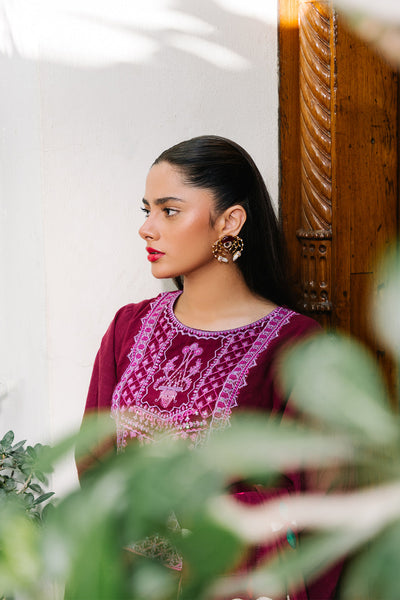 Zellbury | Unstitched 3 Piece Khaddar | Embroidered Shirt Shalwar Dupatta - 0319 -  Zellbury Women Signature Unstitched - Original Designer Dress - House of Maryam