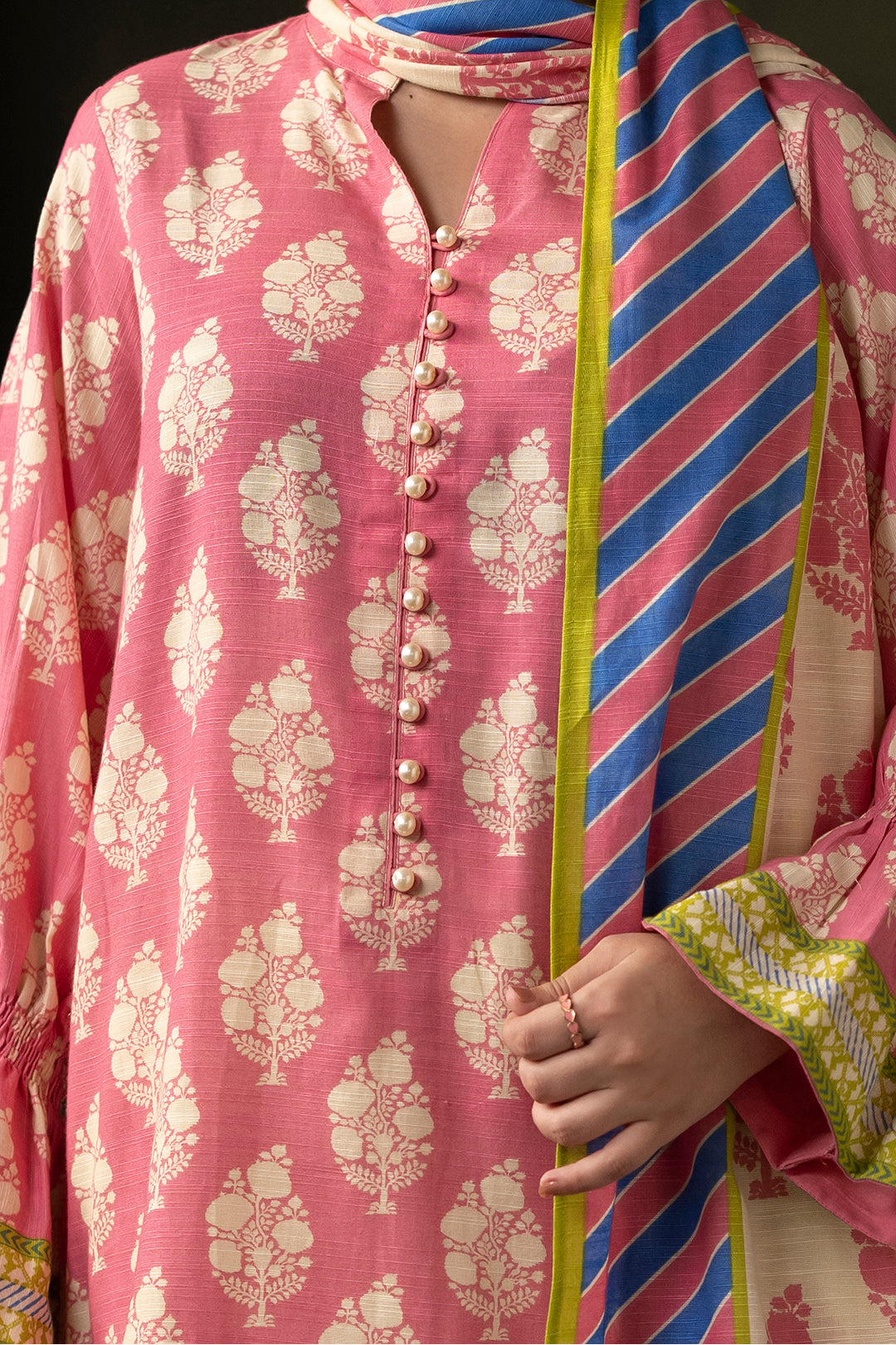 Zellbury | Unstitched 2 Piece Khaddar | Shirt Dupatta - 0160 -  Zellbury Women Essential Unstitched - Original Designer Dress - House of Maryam