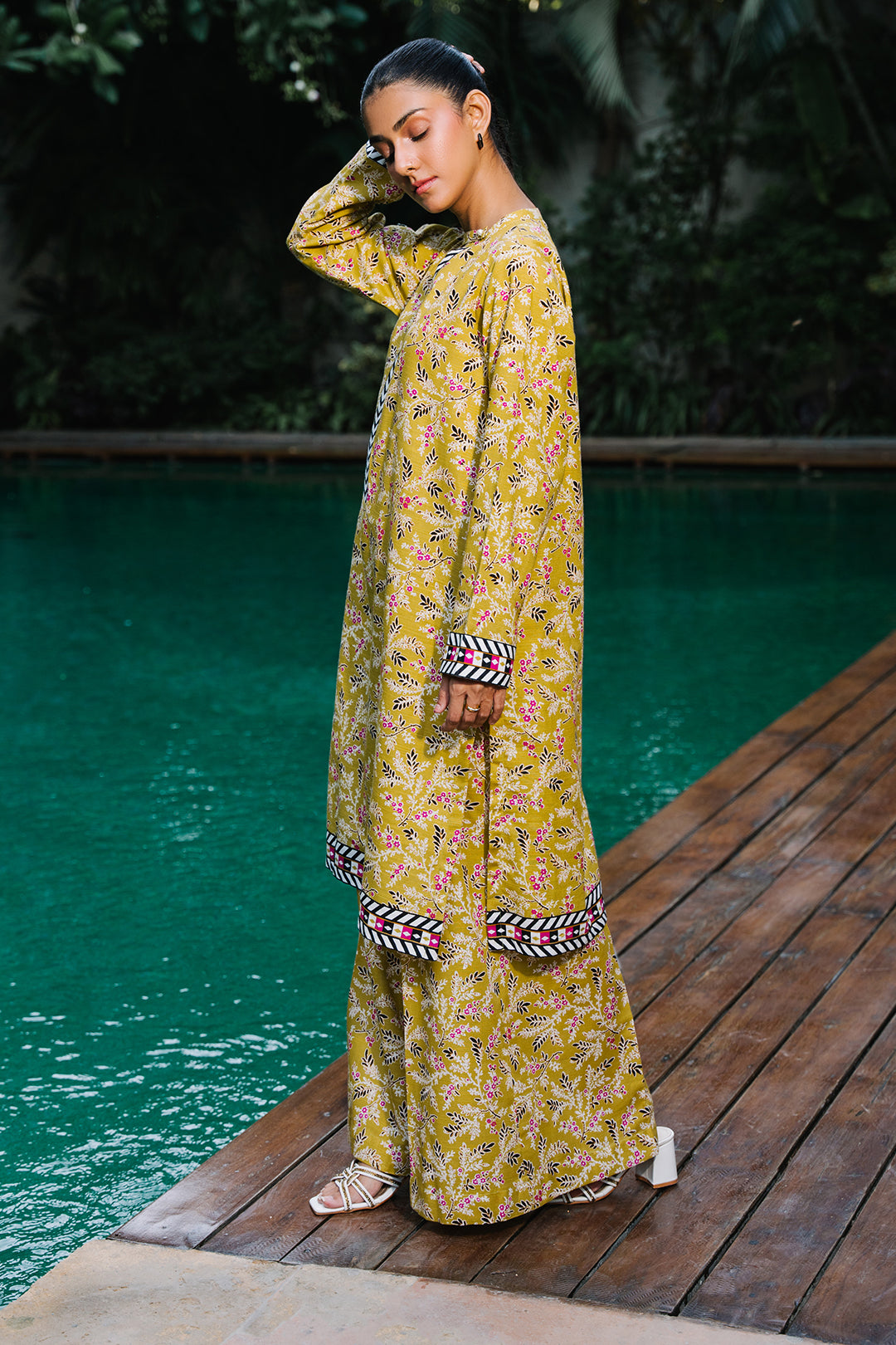 Zellbury | Unstitched 2 Piece Khaddar | Shirt Shalwar - 0164 -  Zellbury Women Essential Unstitched - Original Designer Dress - House of Maryam