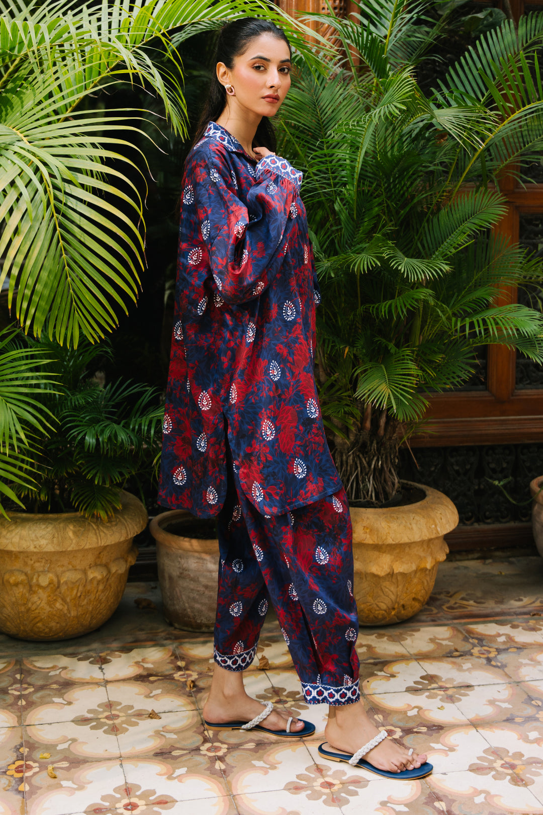 Zellbury | Unstitched 2 Piece Viscose | Shirt Shalwar - 0169 -  Zellbury Women Essential Unstitched - Original Designer Dress - House of Maryam